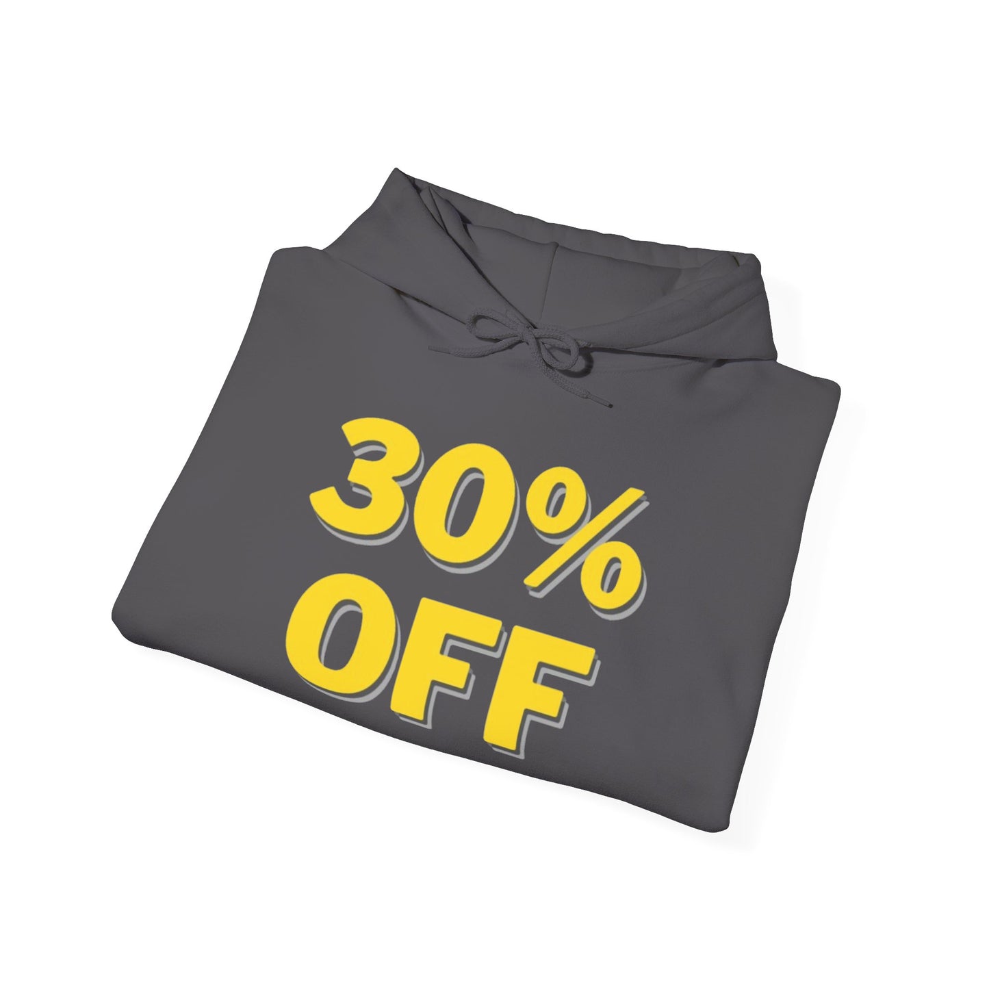 30% OFF Gray Hoodie