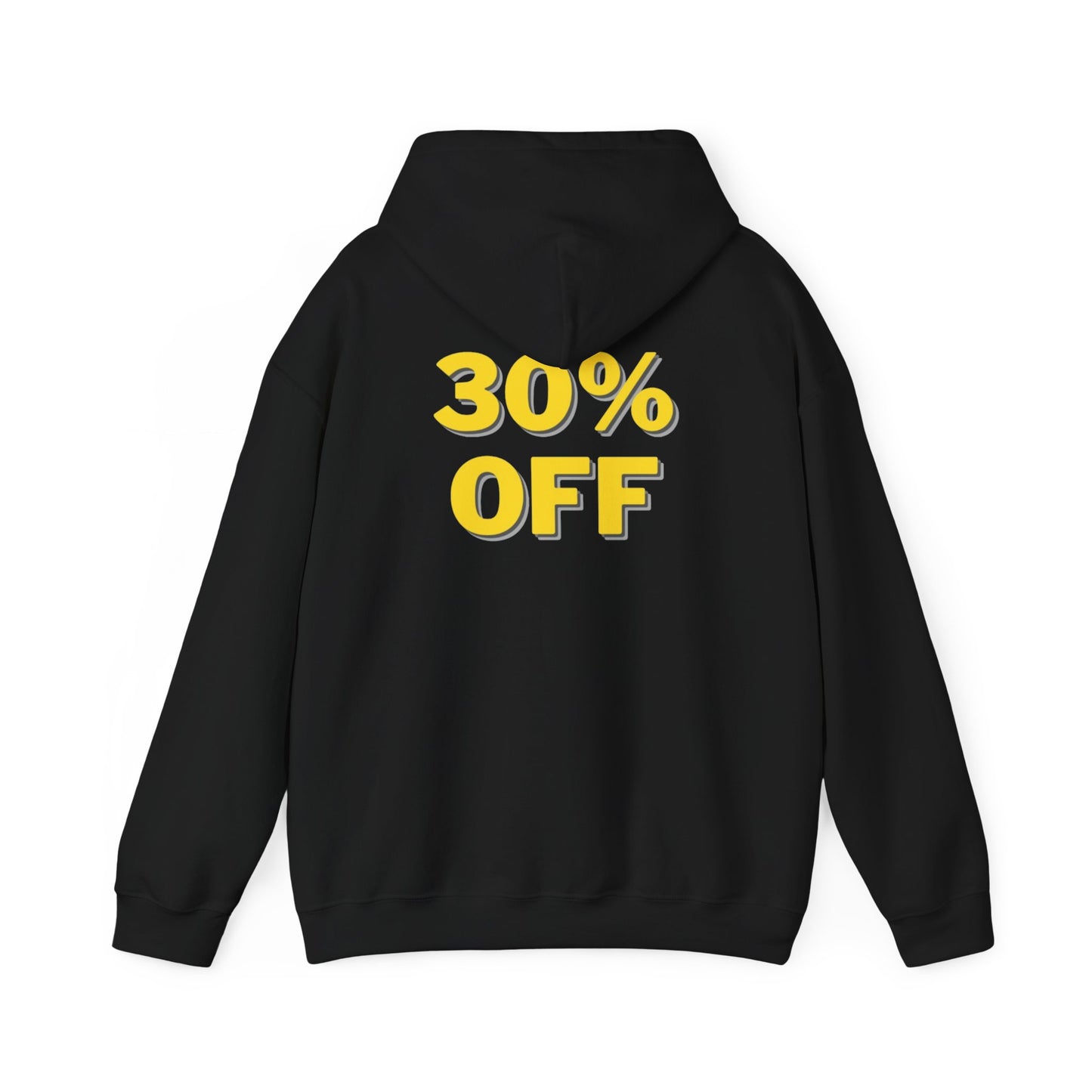 30% OFF Black Hoodie