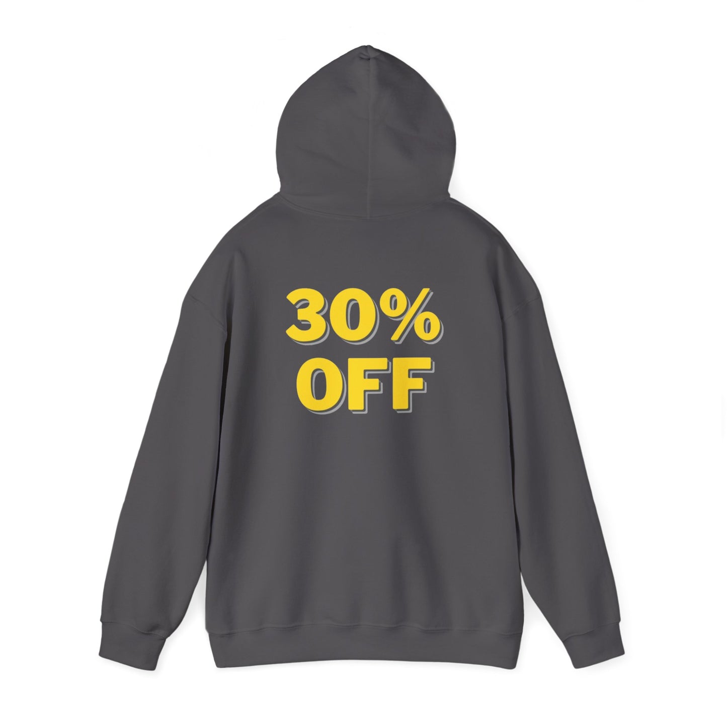 30% OFF Gray Hoodie