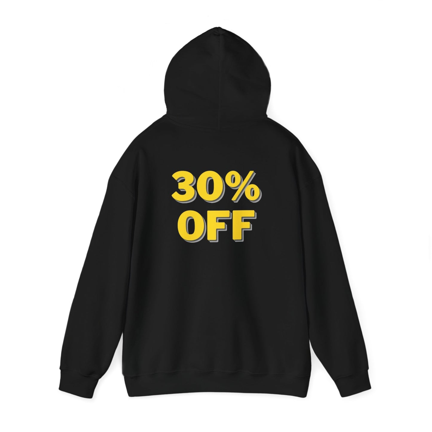 30% OFF Black Hoodie